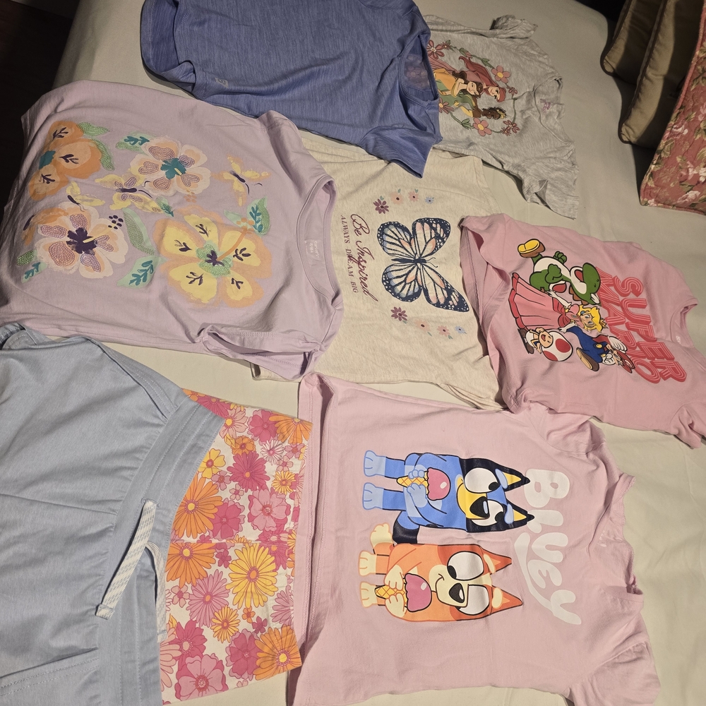 Carter's Vibrant Purple and Pink Short Sleeve Tees - Picture 2 of 16